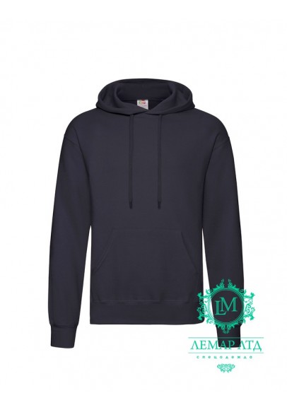 Худі CLASSIC HOODED SWEAT Fruit of the Loom navy